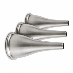 TISCO Lifecare Gruber Ear Speculum Set of 3 Stainless Steel ENT Diagnostic Instrument