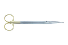 Tisco Lifecare DeBakey Deep Curved Valve Cutting Scissor with Tungsten Carbide (TC) – 20 cm / 8"