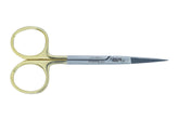 Tisco Lifecare Strabismus Scissors With T.C. — Straight & Curved 4" | Ophthalmic Precision Scissors