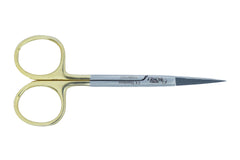 Tisco Lifecare Strabismus Scissors With T.C. — Straight & Curved 4" | Ophthalmic Precision Scissors