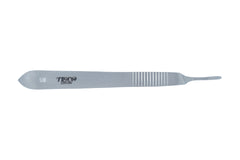 TISCO Lifecare Stainless Steel Scalpel Handles – No.3, No.4, Long, Round Grip, Angled, Bayonet, Lock Variants