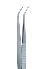 Atraugrip DeBakey Dissecting Forceps – Angled (6"–9") | Atraumatic Tissue Forceps | Stainless Steel
