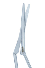 Tisco Lifecare Heymann Nasal Scissor 7" (18 cm) – Angled ENT Surgical Scissors