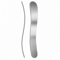 TISCO Lifecare Moyo (S Shape) Tongue Depressor Stainless Steel ENT Surgical Instrument