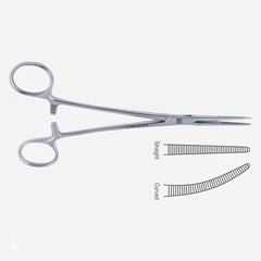 TISCO Lifecare Birkett Tonsil Artery Forcep 8 Inch Stainless Steel ENT Surgical Instrument