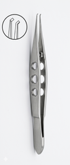 TISCO Lifecare Bores Incision Spreading Forceps – Precision Ophthalmic Surgical Instrument
