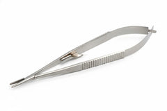 Castroviejo-Barraquer Needle Holder with Lock – Straight & Curved (Round) 5″–8″