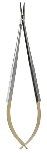 TISCO Lifecare Castroviejo Needle Holder Without Lock Tungsten Carbide 5 Inch Straight (Round)