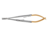 TISCO Lifecare Castroviejo Needle Holder with Lock Tungsten Carbide 8 Inch Straight (Round)