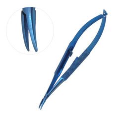 TISCO Lifecare TITANIUM CASTROVIEJO NEEDLE HOLDER ROUND 7" WITH LOCK CVD