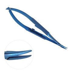 TISCO Lifecare TITANIUM CASTROVIEJO NEEDLE HOLDER ROUND 8" WITH LOCK CVD