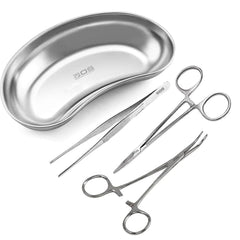 TISCO Lifecare Catheter Instrument Set (6 Pcs) – Premium & Medium Surgical Utility Set