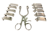 Cloward Retractor 6″ Flexible Arms Set of 10 Stainless Steel Spinal Retractors