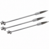 TISCO Lifecare Leech Wilkinson HSG Cannula with Luer Lock – Reusable Stainless Steel Hysterosalpingography (HSG) Cannula