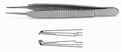 TISCO Lifecare Castroviejo Suture Forcep 0.50MM Teeth Straight – Precision Ophthalmic Microsurgical Instrument