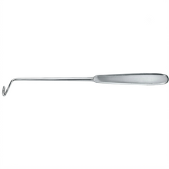 TISCO Lifecare Deschamp Ligature Needle Blunt Right 20 CM / 8 Inch Stainless Steel Surgical Instrument