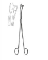 TISCO Lifecare Ovum Forceps Curved Cup 25cm (10 Inch) No. 2 Stainless Steel Surgical Instrument for Gynecological Use