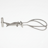TISCO Lifecare Haig Ferguson Forceps with Axis Traction Stainless Steel Obstetric Surgical Instrument