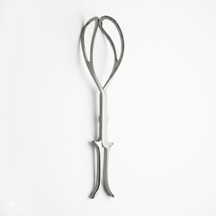 TISCO Lifecare Kielland Obstetric Forceps Straight Stainless Steel Gynecological Surgical Instrument