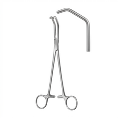 TISCO Lifecare Bronchus Clamp Without Teeth – Premium Stainless Steel Thoracic Surgical Instrument