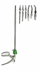 TISCO Lifecare Bulldog Clamp with 6 Clips | Laparoscopic Vascular Clamping Instrument