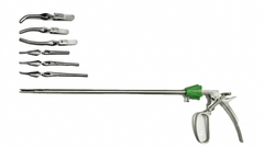 TISCO Lifecare Bulldog Clamp with 6 Clips | Laparoscopic Clip Applicator Instrument