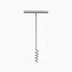 TISCO Lifecare Myoma Screw on T Handle Small Stainless Steel Gynecological Surgical Instrument