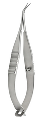 TISCO Lifecare Gill-Vannas Capsulotomy Scissors Sharp 6mm. Ang. Stainless Steel Ophthalmic Surgical Instrument