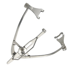 TISCO Lifecare Guyton-Park Eye Speculum Solid Blades Stainless Steel Ophthalmic Surgical Instrument
