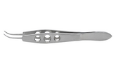 TISCO Lifecare Harms Tying Forceps Curved – Precision Instrument for Advanced Microsurgical Suturing