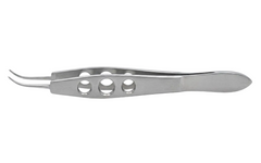 TISCO Lifecare Harms Tying Forceps Curved – Precision Instrument for Advanced Microsurgical Suturing