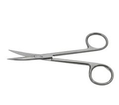 TISCO Lifecare Iris Scissors 9cm. Straight Stainless Steel Ophthalmic Surgical Instrument