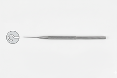 TISCO Lifecare Knolle Iris Hook Very Blunt Straight Stainless Steel Ophthalmic Surgical Instrument