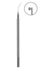 TISCO Lifecare Kuglen Iris Hook & Lens Manipulator Push-Pull Angled Stainless Steel Ophthalmic Surgical Instrument