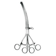 TISCO Lifecare Lane’s Twin Anastomosis Clamp Curved Stainless Steel Surgical Instrument