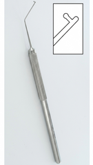 TISCO Lifecare Lester Lens Hook Angled Stainless Steel Ophthalmic Surgical Instrument