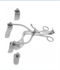 Millians Bladder Retractor with Interchangeable Side Blades Stainless Steel