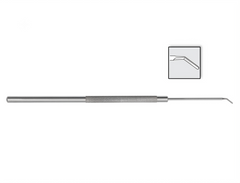 TISCO Lifecare Membrane Peelar Spatula Hooked Stainless Steel Ophthalmic Surgical Instrument