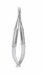 TISCO Lifecare Needle Holder Micro Extra Delicate St.W/O Lock Stainless Steel Ophthalmic Surgical Instrument