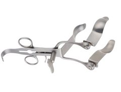 Park Anal Retractor with Key & 3 Pairs of Interchangeable Blades Stainless Steel