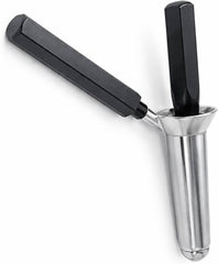 TISCO Lifecare Proctoscope / Rectal Speculum Gabriel with Black Handle – Extra Large Stainless Steel Surgical Instrument