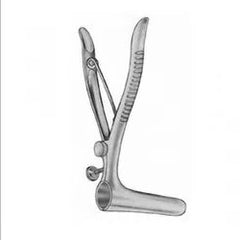 TISCO Lifecare Proctoscope / Rectal Speculum Graeme U Cut Bright Finished – Medium Stainless Steel Surgical Instrument