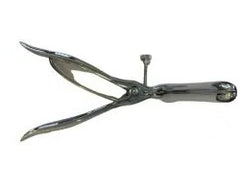 TISCO Lifecare Proctoscope / Rectal Speculum Graeme U Cut with Black Handle – Medium Stainless Steel Surgical Instrument