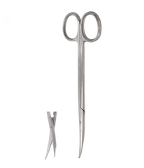 TISCO Lifecare Stevens Tenotomy Scissors Cud. Big Stainless Steel Ophthalmic Surgical Instrument