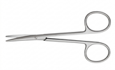 TISCO Lifecare Strabismus Scissors Curved Big Stainless Steel Ophthalmic Surgical Instrument