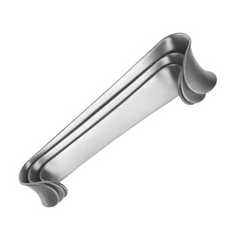 TISCO LIFECARE Roux “C” Shape Double Ended Retractor – Set of 3 Stainless Steel Surgical Retractors