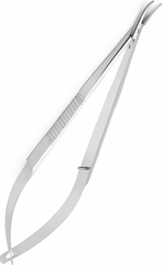TISCO Lifecare Castroviejo Needle Holder Without Lock 6 Inch Curved (Round) Stainless Steel Surgical Instrument