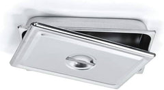 Tisco Lifecare 9x6 Inch Stainless Steel Instrument Tray Set with Cover (Pack of 10) – Heavy-Duty Covered Utility Trays
