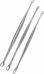 TISCO Lifecare Uterine Curette Double Ended Sharp/Blunt – Size 0 | Premium Stainless Steel Gynecology Surgical Instrument