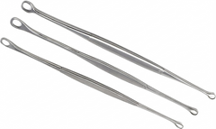 TISCO Lifecare Uterine Curette Double Ended Sharp/Blunt – Size 0 | Premium Stainless Steel Gynecology Surgical Instrument